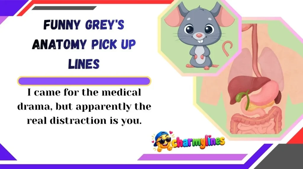 Funny Grey's Anatomy Pick Up Lines
