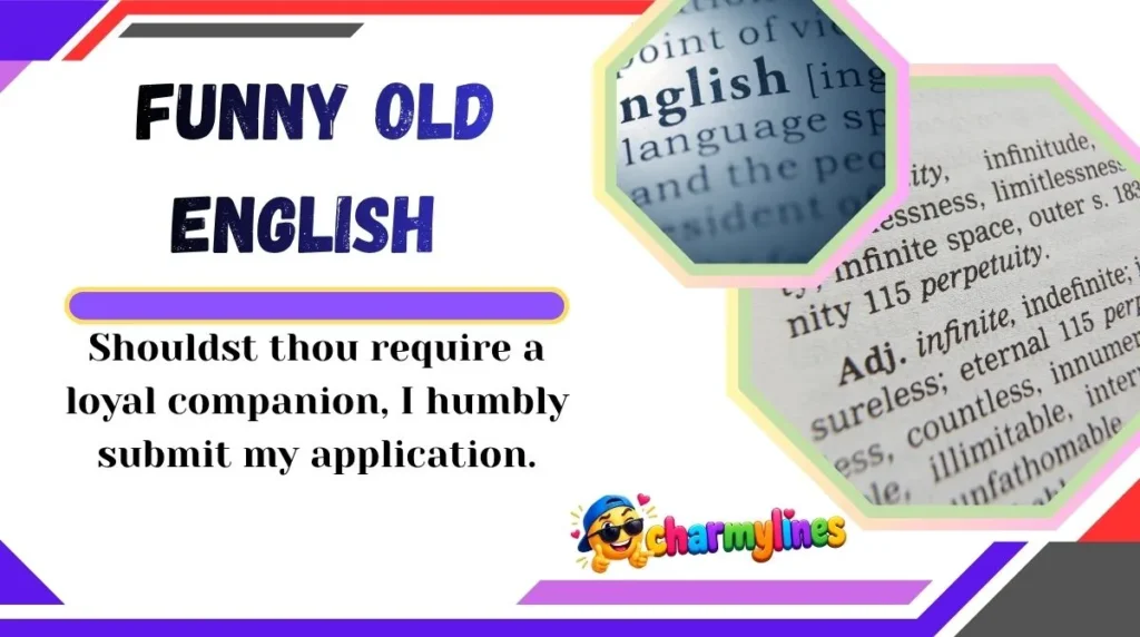 Funny Old English 