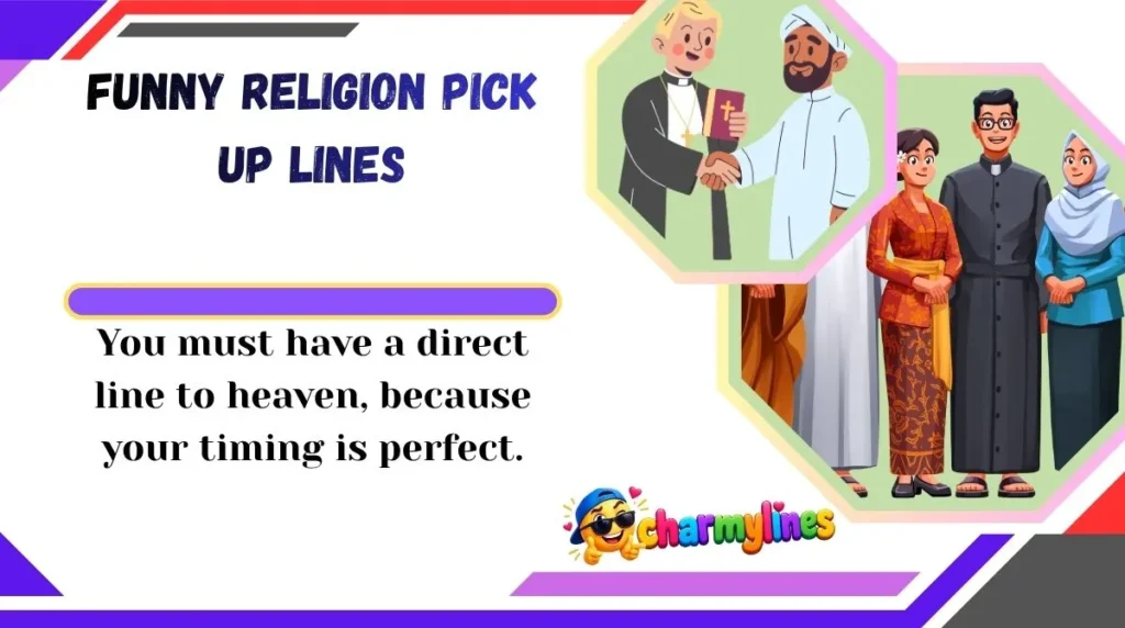 Funny Religion Pick Up Lines

