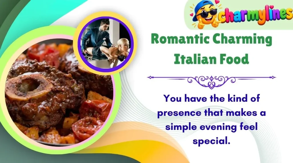 Romantic Charming Italian Food
