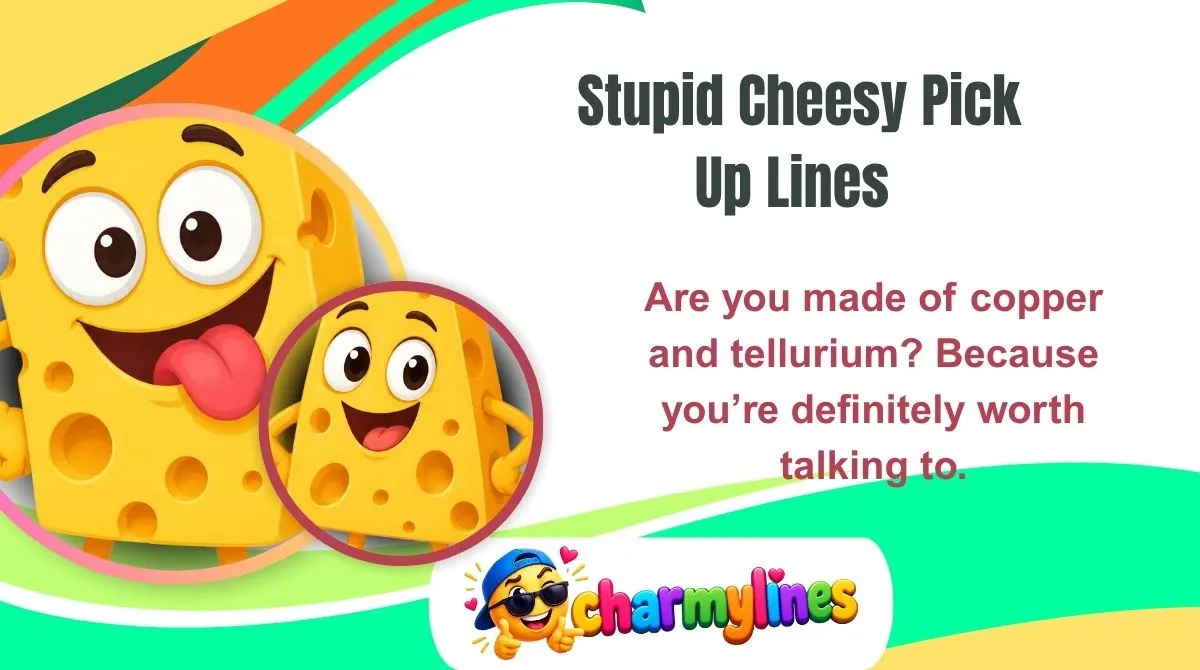 Stupid Cheesy Pick Up Lines